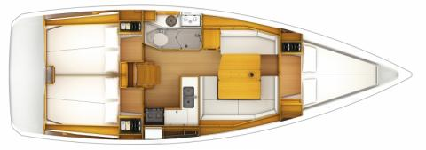Pronájem lodi Jeanneau Jeanneau Sun Odyssey 389 v Le Marin na Samboatu