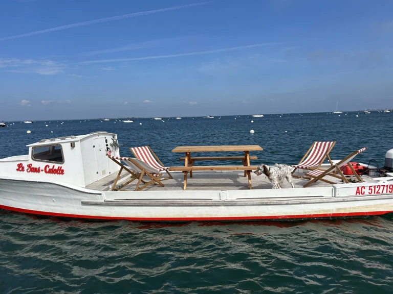 Pronájem jachty v Lège-Cap-Ferret -Chaland Atypique na Samboatu