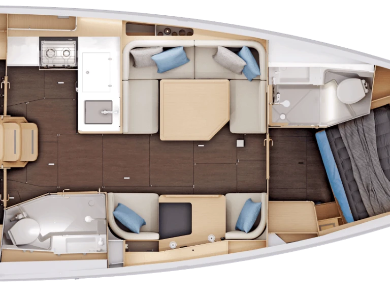 Pronájem Plachetnice v Opatija -Jeanneau Sun Odyssey 415