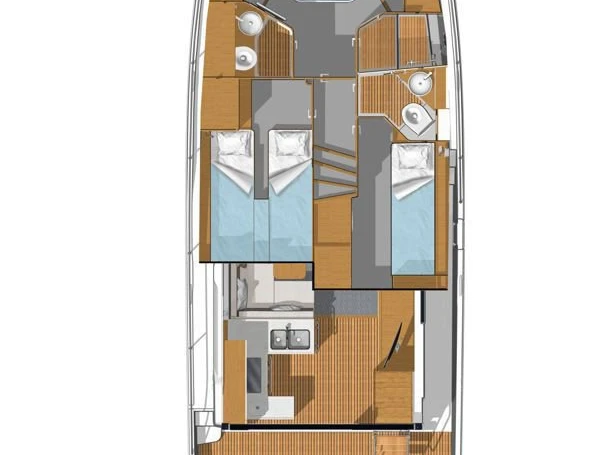 Pronájem jachty v Punat -Bénéteau Swift Trawler 41 Fly na Samboatu