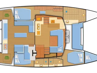 Pronájem lodi Fountaine Pajot Elba 45 v Naxos (City) na Samboatu