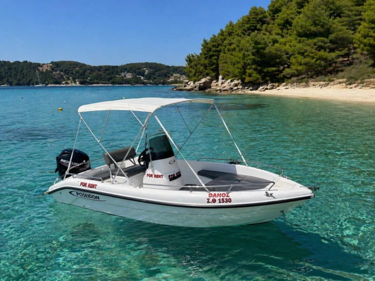 Pronájem lodi Poseidon Blu Water 170 v Skiathos na Samboatu
