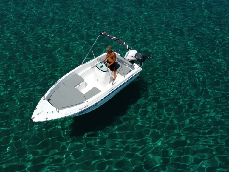 Pronájem jachty v Chalkidikís -Olympic Boats 490cc na Samboatu