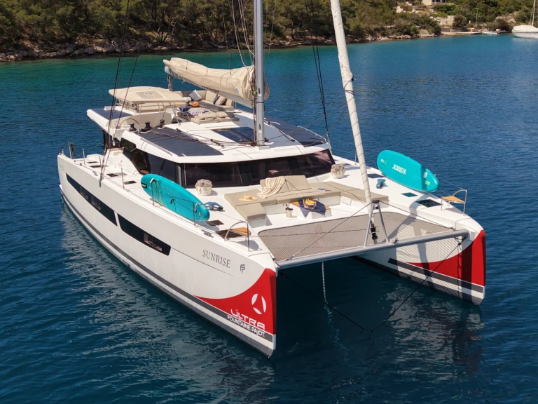 Pronájem Katamarán v Donji Seget -Fountaine Pajot Aura 51