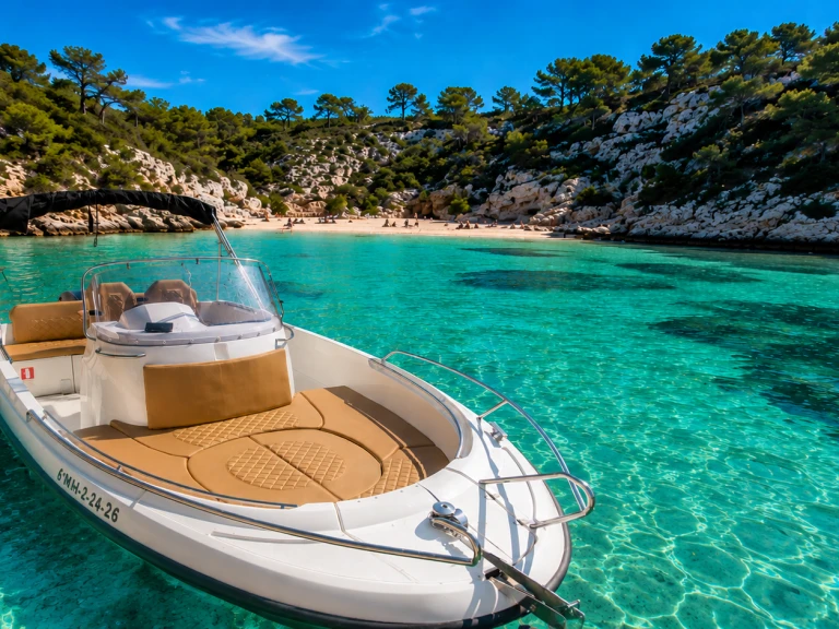 Pronájem lodi Yamaha Aqua S7 v Port de Ciudadella na Samboatu