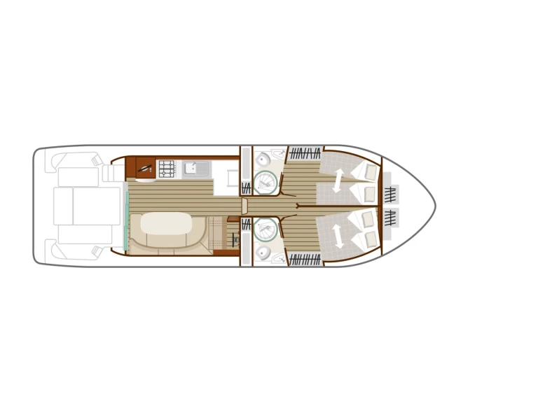 Pronajmout Motorová loď se skipperem či ne Nicols Yacht v Port-sur-Saône
