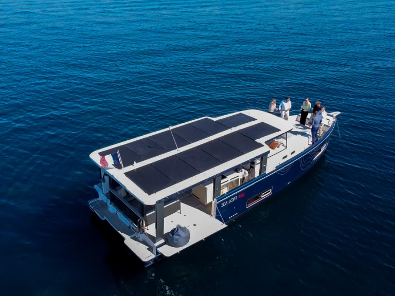 Pronájem lodi Jeanneau Sealoft 480 v Golfe de Saint-Tropez na Samboatu