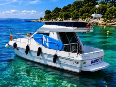 Pronájem Motorová loď v Cannes -Ferretti 34