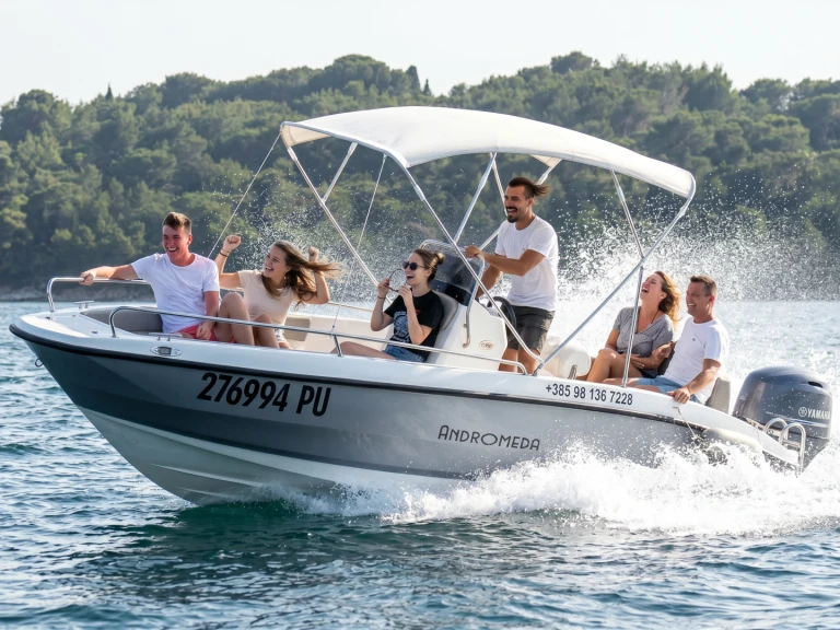 Pronajmout Motorová loď se skipperem či ne Orizzonti v Pula