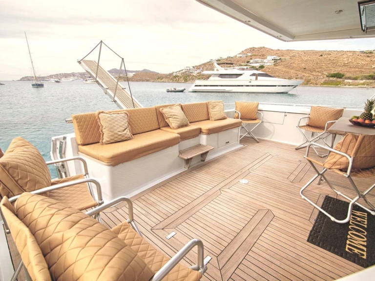 Pronájem Jachta v Mykonos (City) -Ferretti Ferretti Yachts 58