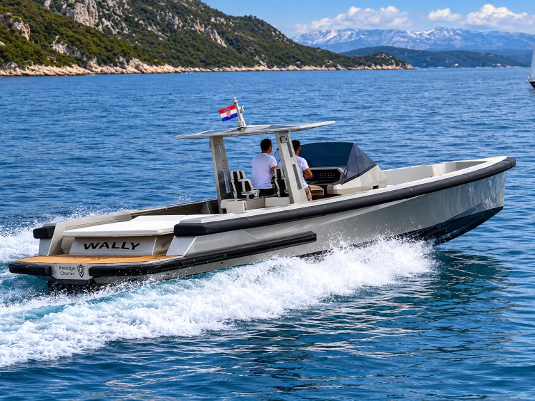 Wally Tender 45 jednotlivci a charterové společnosti v Hvar 