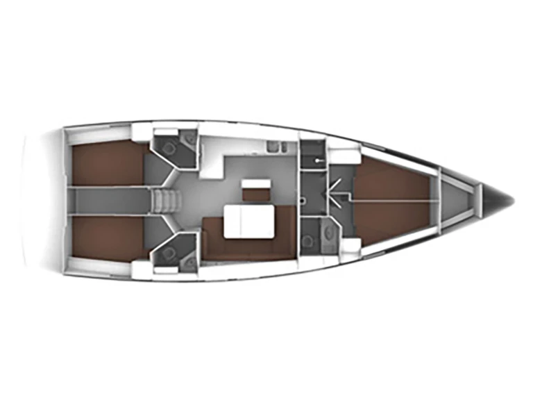 Bavaria Bavaria Cruiser 46 /4cab jednotlivci a charterové společnosti v Skiathos