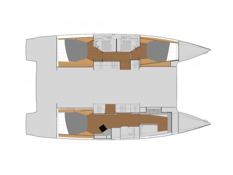 Pronájem jachty v Nea Peramos -Fountaine Pajot Astréa 42 Maestro/5 cab na Samboatu