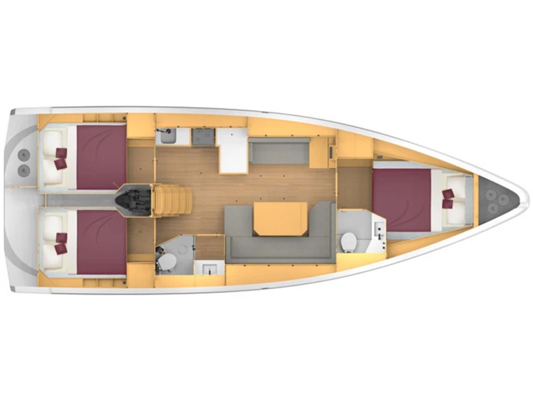 Pronájem lodi Bavaria Bavaria C42 /3cab v Gouvia na Samboatu