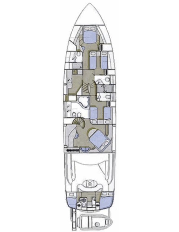 Pronajmout Jachta se skipperem či ne Sunseeker v Split