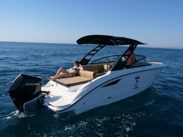 Sea Ray SDX OB jednotlivci a charterové společnosti v Roses