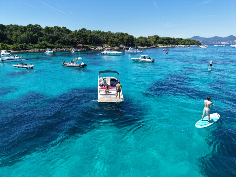 Sea Ray SDX 27 E jednotlivci a charterové společnosti v Port La Napoule