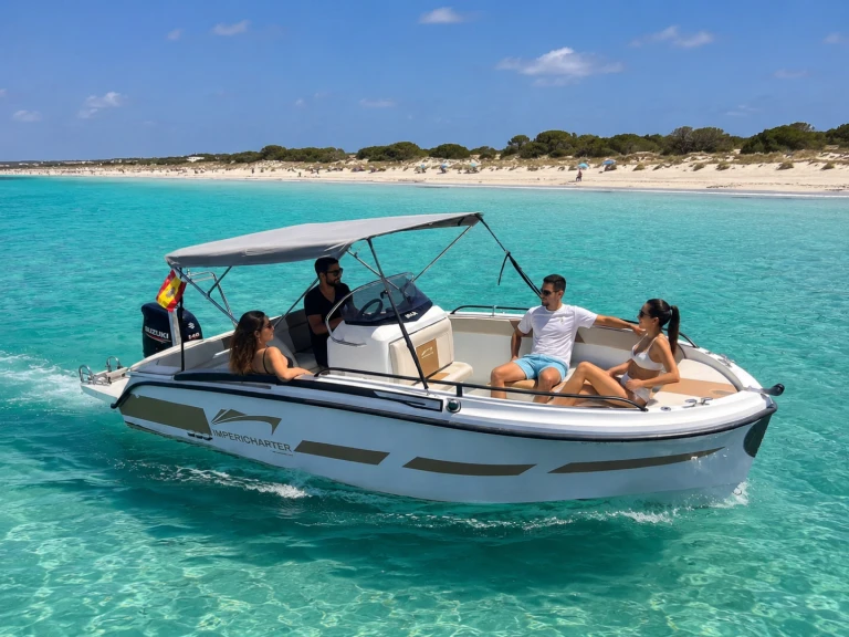 Motorová loď k pronájmu v Club Nautico S'Estanyol za nejlepší cenu