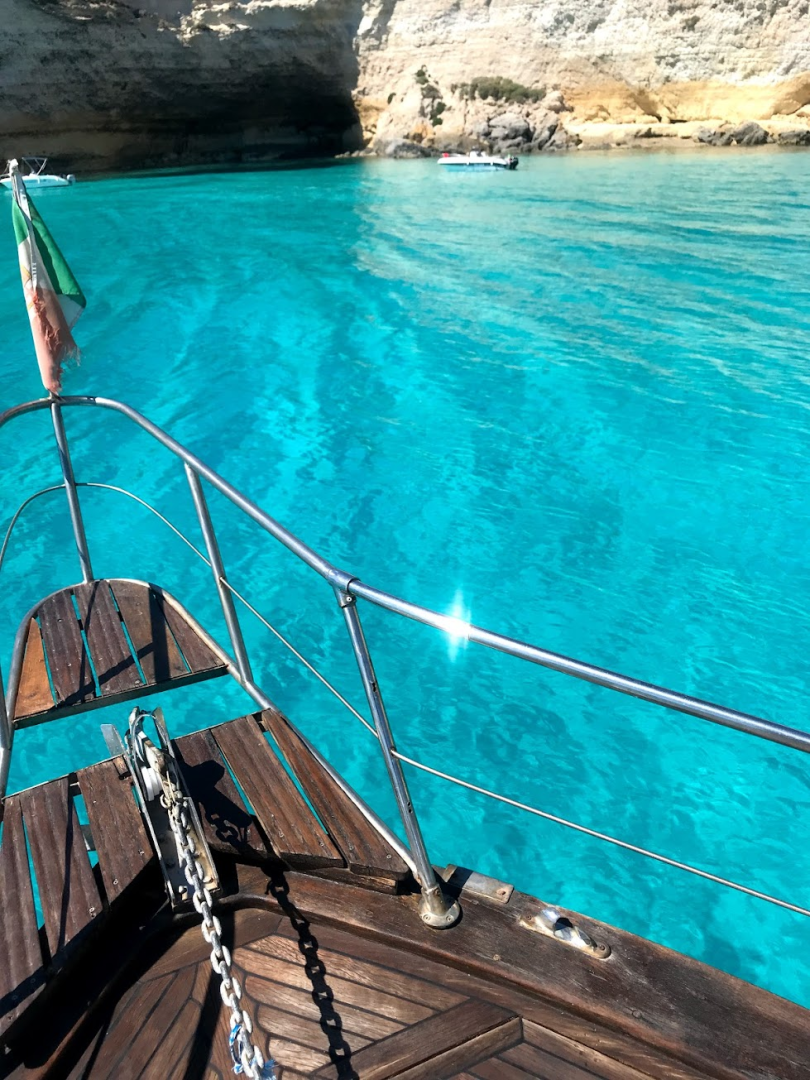 Pronájem Motorová loď v Lampedusa -Gozzo cabinato