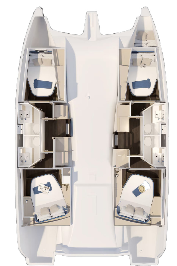 Pronajmout Katamarán se skipperem či ne Fountaine Pajot v Biograd Na Moru