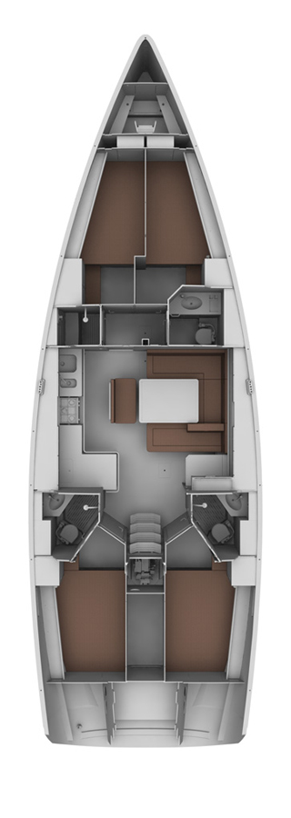 Bavaria Cruiser 45 jednotlivci a charterové společnosti v Palma de Mallorca