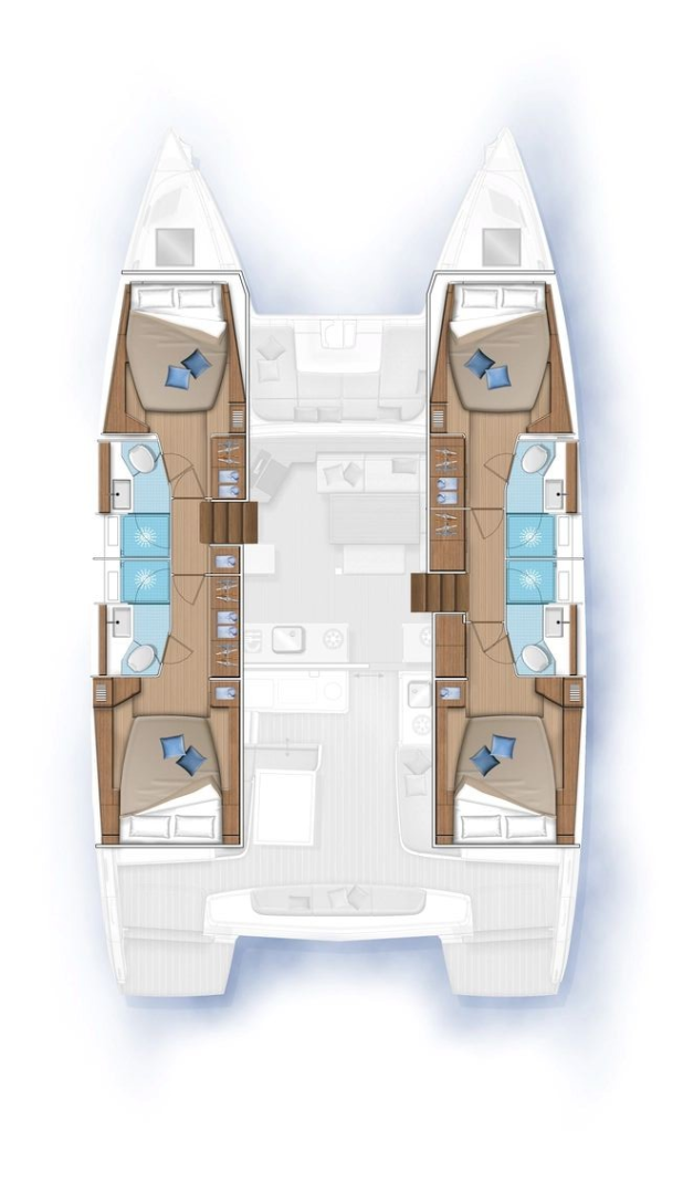 Pronájem lodi Lagoon Lagoon 46 v Göcek  na Samboatu
