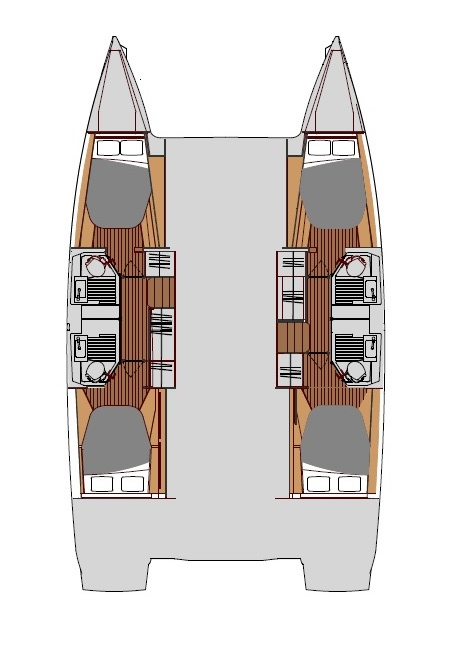 Pronajmout si Fountaine Pajot Astrea 42 v Zadar