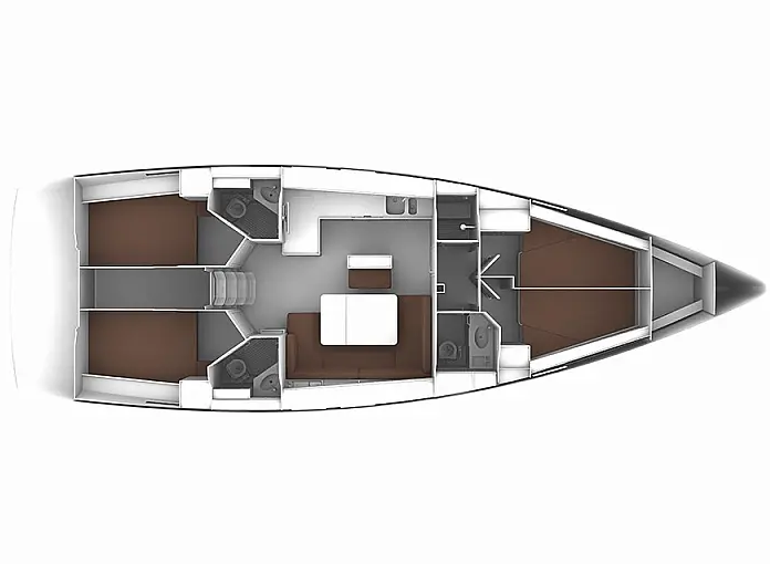 Pronájem jachty v Alimos -Bavaria Cruiser 46 na Samboatu