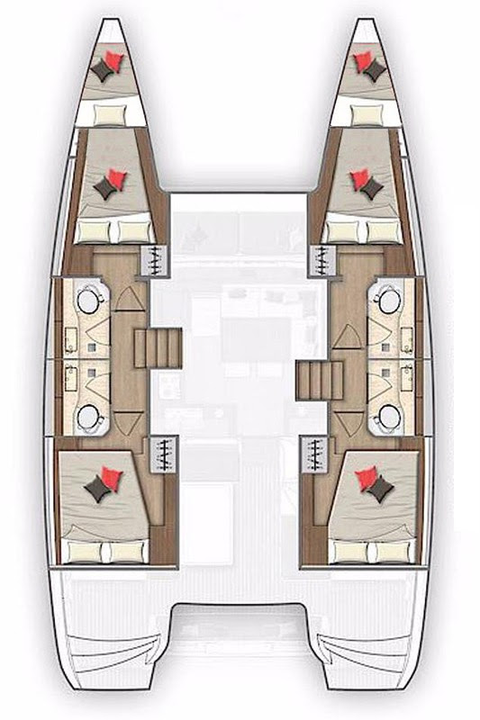 Pronájem lodi Göcek  lákavé ceny Lagoon 40