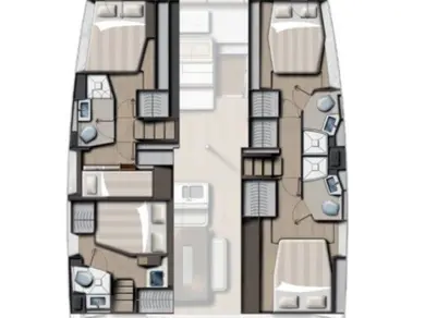 Pronájem lodi Bali Bali 4.6 v Fethiye na Samboatu