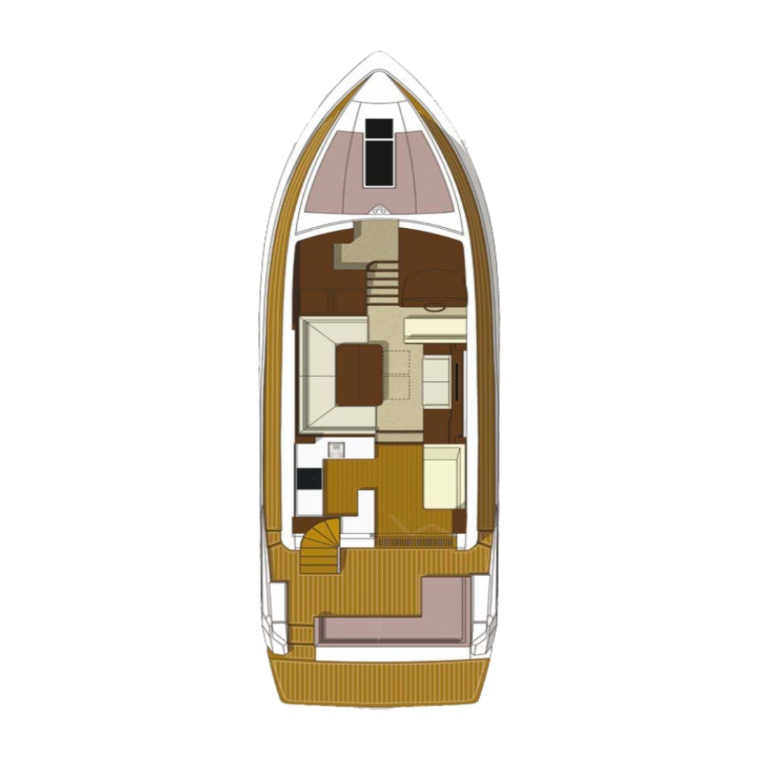 Pronajmout si Galeon Galeon 550 Fly v Šibenik 