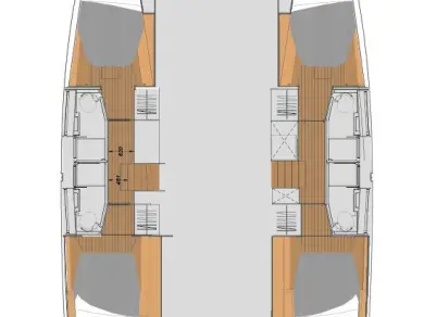 Fountaine Pajot Elba 45 jednotlivci a charterové společnosti v Road Town