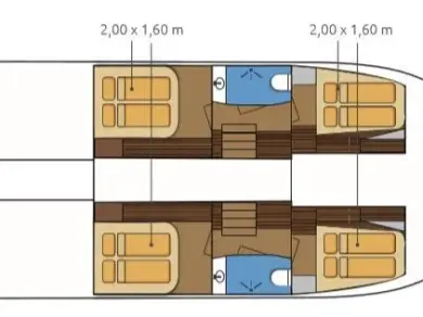 Pronájem jachty v Primošten  -Fountaine Pajot Fountaine Pajot MY 37 na Samboatu
