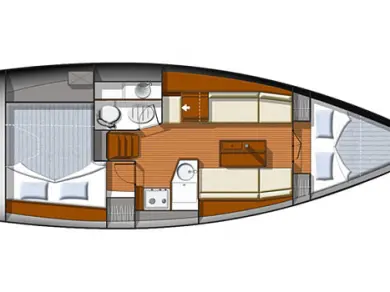 Pronájem jachty v San Vincenzo -Jeanneau Sun Odyssey 33i na Samboatu