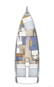 Pronajmout si Jeanneau Sun Odyssey 410 v San Vincenzo