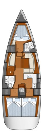 Pronájem lodi San Vincenzo lákavé ceny Sun Odyssey 42i