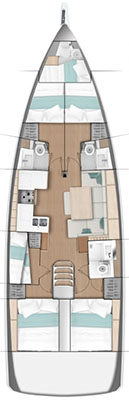 Pronájem lodi Jeanneau Sun Odyssey 490 v Capo d'Orlando na Samboatu