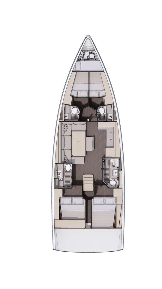 Pronájem lodi Dufour Dufour 470 v Cagliari na Samboatu