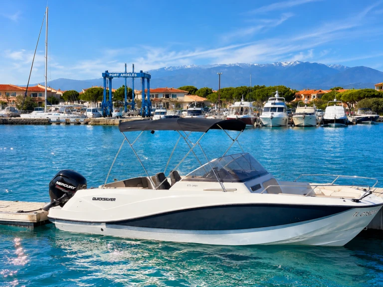 Pronájem lodi Quicksilver Activ 675 Open v Argelès-sur-Mer na Samboatu