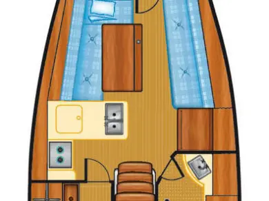 Bénéteau Oceanis 31 jednotlivci a charterové společnosti v Flensburg