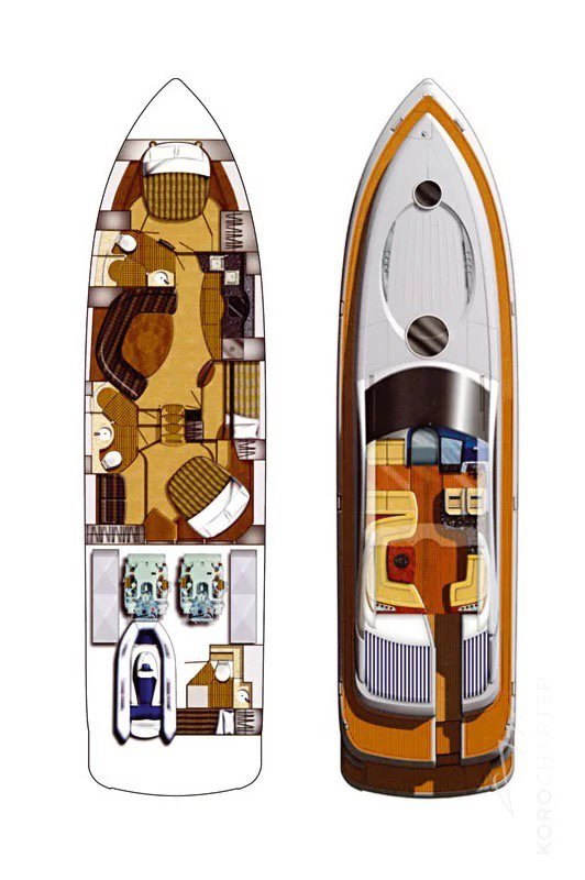 Pronájem lodi Fairline Fairline Targa 62 v Punat na Samboatu
