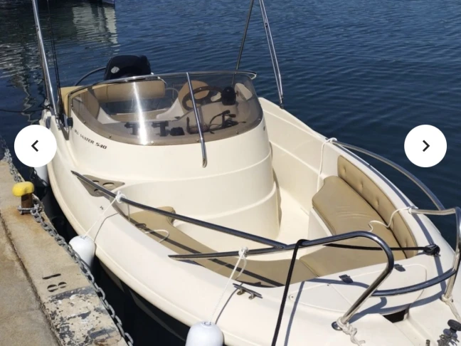 Pronájem Motorová loď Poseidon s licencí