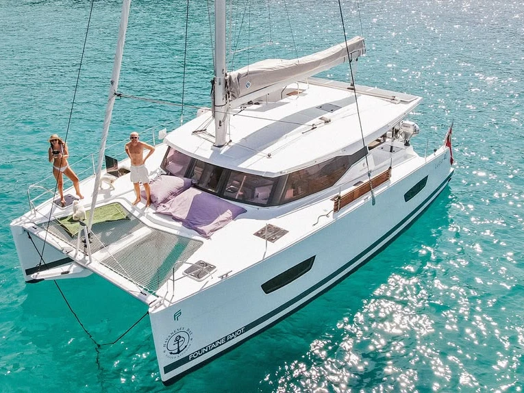 Pronájem jachty v Villefranche-sur-Mer -Fountaine Pajot Lucia 40 na Samboatu