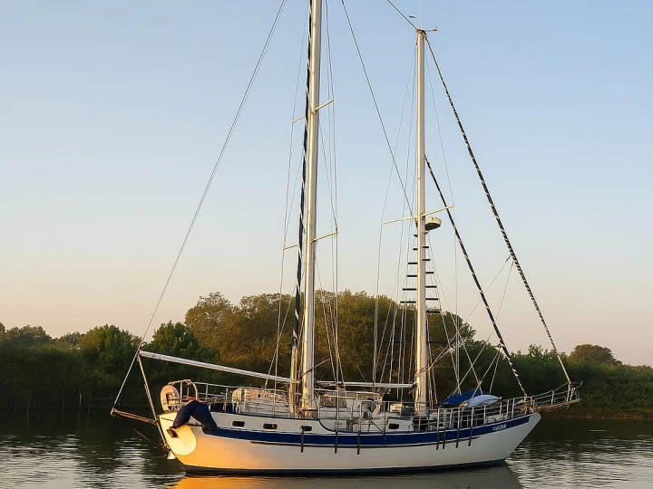 Schooner Staysail jednotlivci a charterové společnosti v Porto Turistico Di Roma (Ostia)
