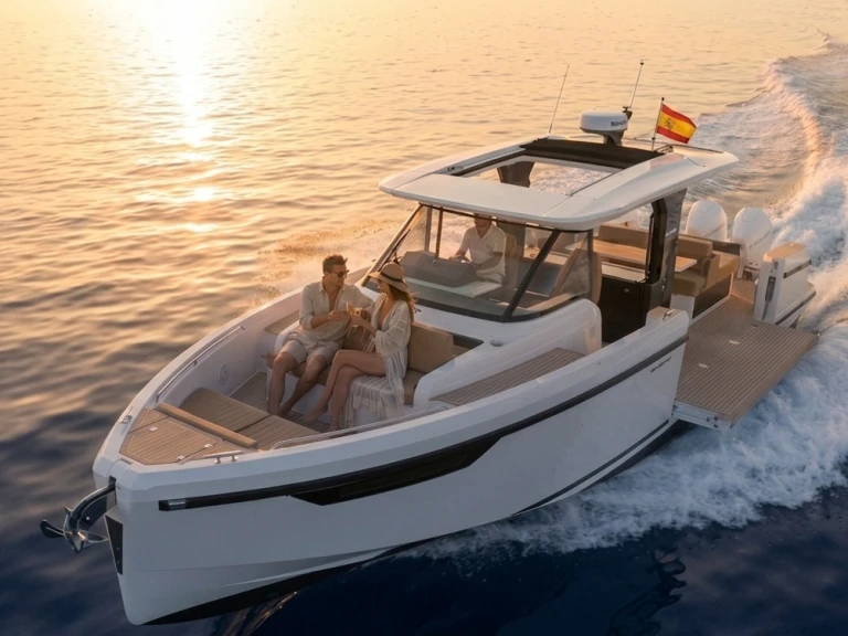 Pronájem lodi Ibiza Town lákavé ceny Saxdor 400 GTC