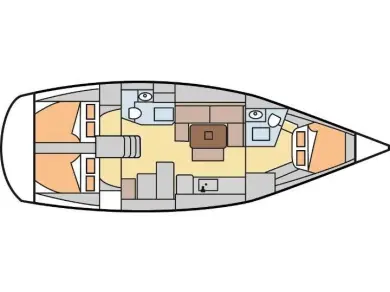 Dufour Dufour 425 Grand Large jednotlivci a charterové společnosti v Fethiye