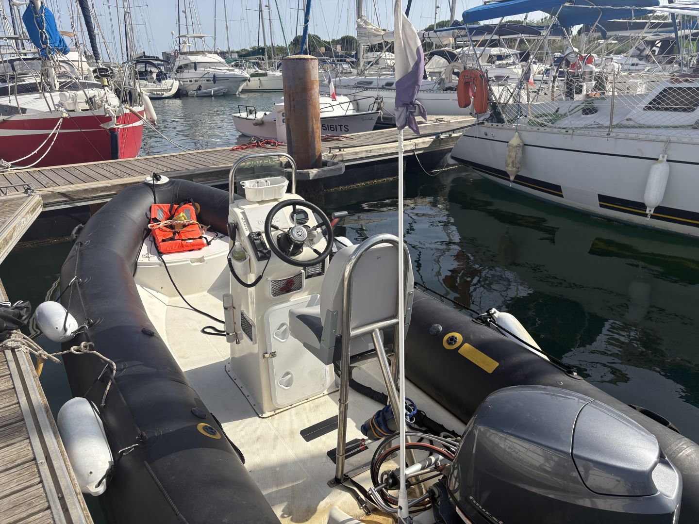 Pronájem lodi Zodiac Pro 500 v Le Cap d'Agde na Samboatu