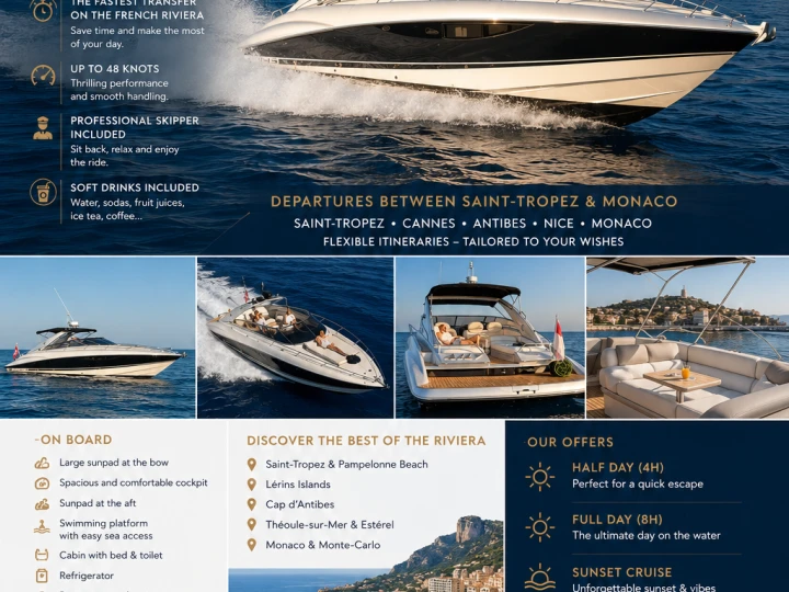 Sunseeker Superhawk 43 jednotlivci a charterové společnosti v Cannes
