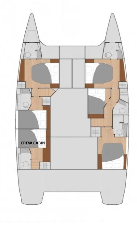 Pronájem jachty v Belize City -Fountaine Pajot Saba 50 na Samboatu