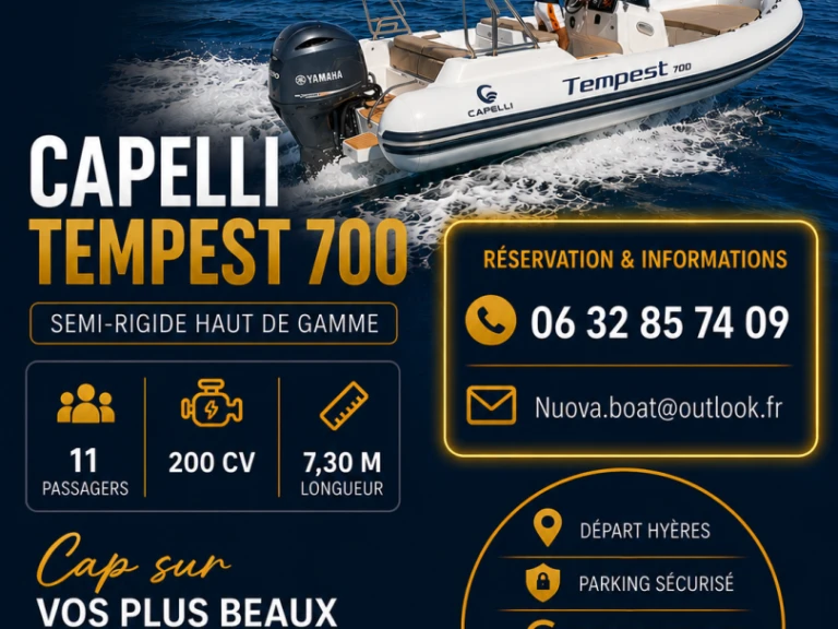 Polotuhá loď k pronájmu v Hyeres za nejlepší cenu